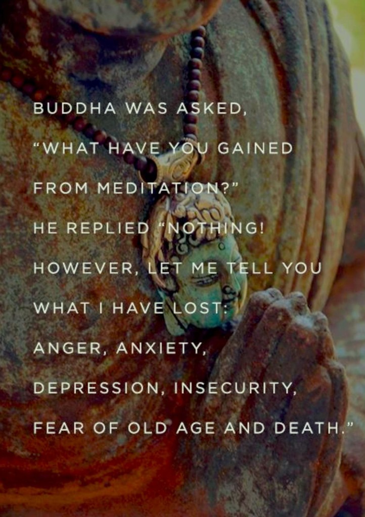 Why I meditate