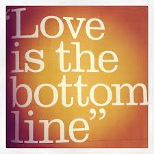 love is the bottom lone