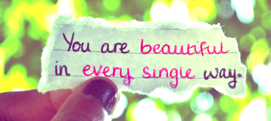 you are beautiful 