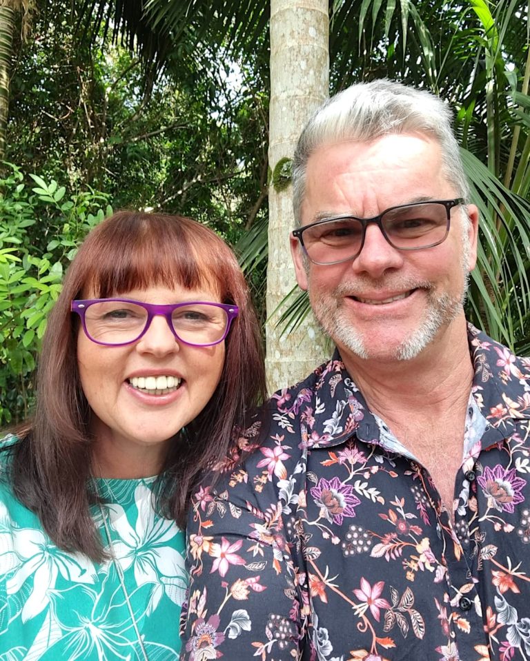 Mick Turner and Kathryn Hand